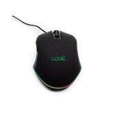Raton Usb Gaming Rgb Cool Austin Black